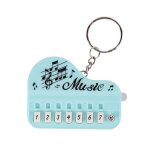 Mini jouet de piano cratif pour enfants, porte - cls mignon, peut jouer, clavier d'orgue electronique, ...