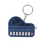 Mini jouet de piano cratif pour enfants, porte - cls mignon, peut jouer, clavier d'orgue electronique, ...