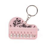 Mini jouet de piano cratif pour enfants, porte - cls mignon, peut jouer, clavier d'orgue electronique, ...