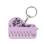 Mini jouet de piano cratif pour enfants, porte - cls mignon, peut jouer, clavier d'orgue electronique, ...