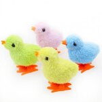 Mini jouet a remonter en forme de poulet pour enfant, jouet en peluche, m�canisme d'horloge, pour anniversaire ...