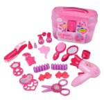 Mini kit d'accessoires de maquillage pour filles, 15 pi�ces, jouet de simulation pour enfants