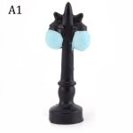 Mini lampe de rue rtro, pelouse et banc, ornement de jardin, chaise de parc, balustrade, micro amnagement ...