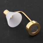Mini lampe de sol pour maison de poupe, abat - jour de plafond pour chambre a coucher, modle de jouet ...