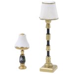 Mini lampe sur pied modèle lumière blanche, echelle 1 / 12, luminaire décoratif d'intérieur, idéal pour ... Mini lampe sur pied modèle lumière blanche, echelle 1 / 12, luminaire décoratif d'intérieur, idéal pour ...