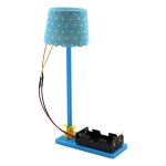 Mini lampe de table en bois, jouet scientifique, nouveaut, dveloppement intellectuel, bricolage, bureau, ...