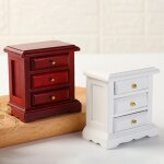 Mini lit de poupe 1:12 pour filles, 1 pice, meubles de chambre a coucher, lampe, jouet pour enfants ...