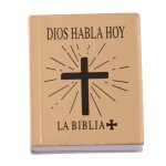 Mini livre modèle de la bible chrétienne en or, maison de poupées miniature echelle 1:6 Mini livre modèle de la bible chrétienne en or, maison de poupées miniature echelle 1:6