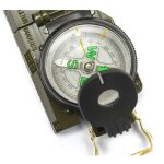 Mini loupe de boussole lensatique, 1 pièce, livraison rapide, vente en gros, couleur vert militaire Mini loupe de boussole lensatique, 1 pièce, livraison rapide, vente en gros, couleur vert militaire