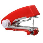 Mini machines a coudre rouges 1 pièce, vêtements a main sans fil, machines a coudre portables, outils ... Mini machines a coudre rouges 1 pièce, vêtements a main sans fil, machines a coudre portables, outils ...