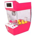 Mini machine a griffes de poup�e, distributeur de fentes, distributeur de bonbons, arcade, bureau, musique ...