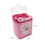 Mini machine a laver electrique pour enfants, jouet educatif, jeu de simulation, nettoyeur de brosse, ...