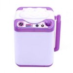 Mini machine a laver en silicone pour poupes, jouet, accessoires de maison