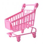 Mini maison de poupe, accessoires de supermarch, chariot de supermarch, dcor de bureau, miniature, ...