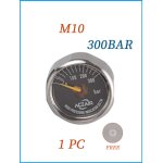 Mini manomtre a pression, 1 / 8npt, 1 / 8bspf m10 * 1, accessoires de valve a main haute pression, rgulateur ...