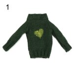 Mini manteau tricot a la main pour poupe, pull pour vtements, accessoires, robe dcontracte, jouets ...