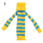 Mini manteau tricot� a la main a rayures pour poup�e, jupe pull pour 1 / 6, accessoires v�tements, robe ...