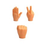 Mini marionnettes a doigts pour enfants, 3 pices, nouveau modle de main, ensemble de mains a doigts, ...