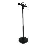 Mini microphone en plastique et mtal, accessoires de meubles miniatures pour maison de poupe