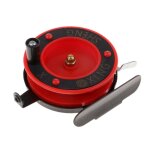 Mini moulinet spinning et baitcasting en mtal, avec frein et bouton unique