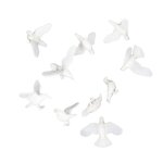 Mini oiseau pigeon animal modle poupe miniature, maison ferique, dcoration de maison, 10 pices
