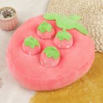 Mini oreiller en peluche pour enfants, jouet educatif pour les champs de l�gumes