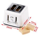 Mini panier a pain, machine a pain, toast, pince a pain miniature, accessoires de décoration pour maison ... Mini panier a pain, machine a pain, toast, pince a pain miniature, accessoires de décoration pour maison ...