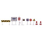 Mini panneaux de signalisation pour enfants, sc�ne de circulation, jouets educatifs, cadeau pour enfants, ...