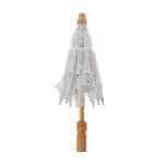 Mini parapluie de mariage en coton et dentelle, accessoire de photographie de nouveau - n, brod a la ...