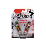 Mini parc finger skateboard scene, figure skate platform, stunt ramp, escaliers et lieu, bloincentr ...