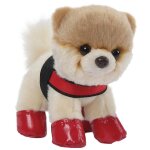 Mini peluche gund boo bottes rouges 13 cm