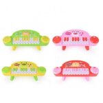 Mini piano a 10 touches, double mode, musique d'orgue electronique, dessin animé, jouets educatifs pour ... Mini piano a 10 touches, double mode, musique d'orgue electronique, dessin animé, jouets educatifs pour ...