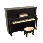 Mini piano echelle miniature cr�ative 1:12 pour maison de poup�e, 1 ensemble, d�cor de maison de poup�e, ...