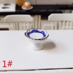 Mini plateau en céramique pour maison de poupée 1:12, plat a fruits, assiette a dessert, support bol ... Mini plateau en céramique pour maison de poupée 1:12, plat a fruits, assiette a dessert, support bol ...