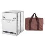 Mini pole a bois de plein air portable, camping pique - nique barbecue voyage, pole a bois pliant en ...