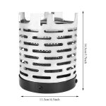Mini pole a gaz de camping, rsistant a l'usure, portable, en acier, couverture chauffante, accessoires ...