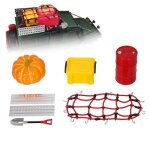 Mini porte - bagages en filet pour rservoir d'huile, 6 pices, pelle de dcoration pour voiture 1 / ...