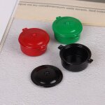 Mini pot de chaudière avec couvercle, bouilloire, accessoires de maison de poupée, ustensiles de cuisine ... Mini pot de chaudière avec couvercle, bouilloire, accessoires de maison de poupée, ustensiles de cuisine ...