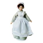 Mini poupe en porcelaine 1:12, dcor pour enfants, petite fille et garon