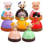 Mini poup�e de princesse parfum�e surprise pour filles, bo�te de jeu surprise pour enfants, belle poup�e ...