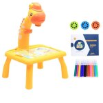 Mini projecteur de graffiti a led montessori, planche a dessin, table de dessin artistique, petit bureau, ...
