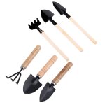 Mini rteau a pelle, ensemble de 3 pices, outils de bonsa, mini outil a main, kit de plantation miniature, ...