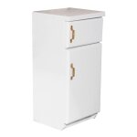 Mini réfrigérateur en bois a echelle 1 / 12, maison de poupée, accessoires de meubles de décoration, ... Mini réfrigérateur en bois a echelle 1 / 12, maison de poupée, accessoires de meubles de décoration, ...