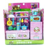 Mini r�frig�rateur, kit d'ustensiles de cuisine, jouet pour enfants, bricolage, maison de poup�e, accessoire ...