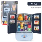 Mini rfrigrateur de simulation, jouet de cuisine pour enfants, appareil de maison pour filles et garons, ...