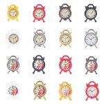 Mini r�veil miniature en m�tal 1:12, 1 pi�ce, jouet de d�coration pour maison de poup�e