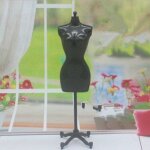 Mini robe de soir�e mannequin pour maison de poup�e, mod�le humano�de de simulation, accessoires miniatures, ...
