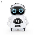 Mini robot de poche, contr�le vocal, chat, enregistrement, chant, danse, jouet interactif pour enfants ...