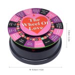 Mini roue de l'amour roue de la fortune avec 17 façons de jouer à des jeux, coffret cadeau de jeu de ... Mini roue de l'amour roue de la fortune avec 17 façons de jouer à des jeux, coffret cadeau de jeu de ...