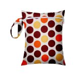 Mini sac a couches etanche et rutilisable de taille 25x20cm, sacoche de poche imprime, stockage de ...